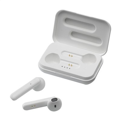 Écouteurs Sans Fil Bluetooth Publicitaires dans Étui Vivo