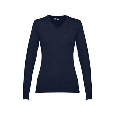 Pull-over col "V" en coton pour femme Milian