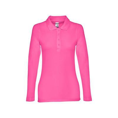 Polo à manches longues pour femme Pinkies