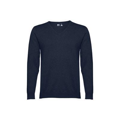 Pull-over col "V" pour homme en 70% coton Missini