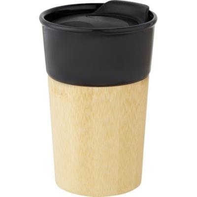 Tasse élégante 320 ml en porcelaine/bambou Pereia