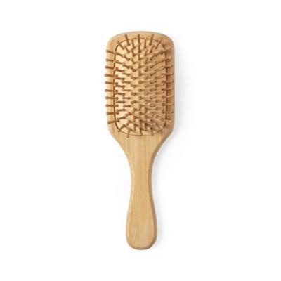 Brosse à cheveux en bambou solide Averos