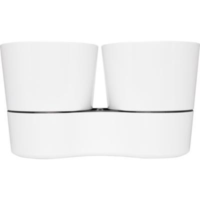 Deux pots de cuisine en mélamine recyclable Herby