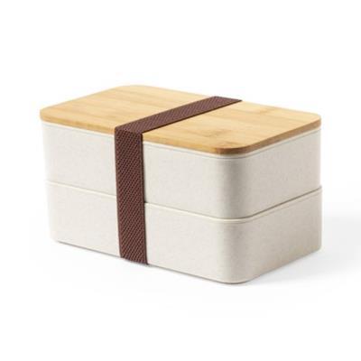 Lunch Box 700 ml en plastique PP et en bambou Bawe