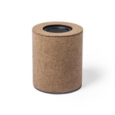 Haut-parleur compact avec bluetooth en liège Uster