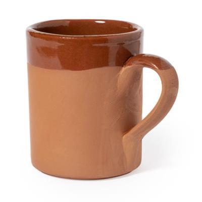 Tasse bicolore en terre cuite 330 ml Sytres