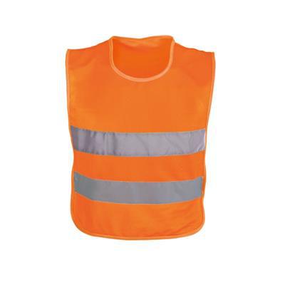 Gilet réflecteur en polyester pour enfant Wikes