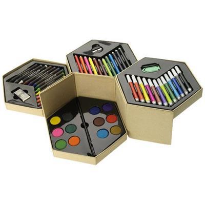 Set coloriage 52 pièces de 4 compartiments Dayes