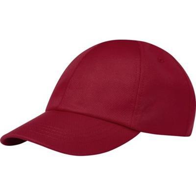 Casquette 6 panneaux cool fit en polyester Cerusi