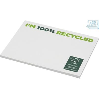Notes autocollantes en carton recyclé Aufklebe