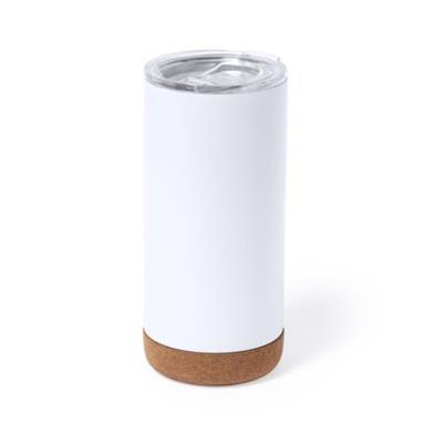 Verre de 500 ml en liège et en acier Shifeno