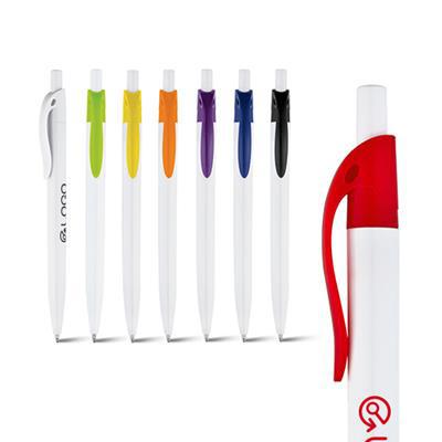 Stylo en plastique clip en couleur Sanyue