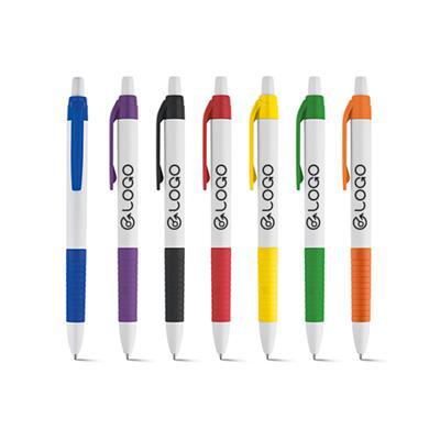 Stylo en plastique clip et manche coloré Fei