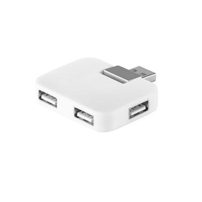 Hub USB 2'0 à 4 ports en plastique Jionnes