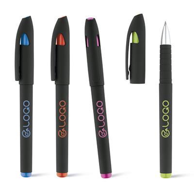 Stylo en plastique corps en caoutchouc Flex