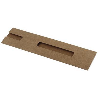 Pochette à 1 stylo en carton biodégradable Nodar
