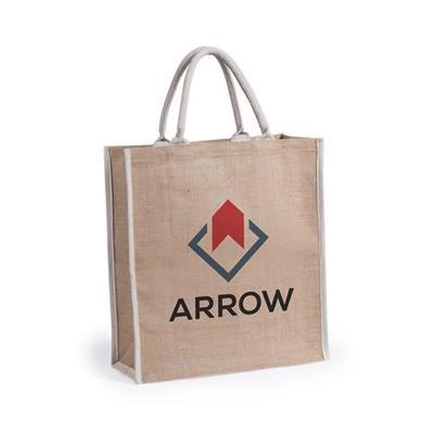 Sac de course en toile de jute Soluxis