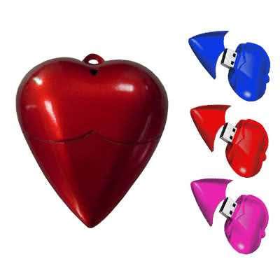 Clé USB en forme de cœur Phoenix