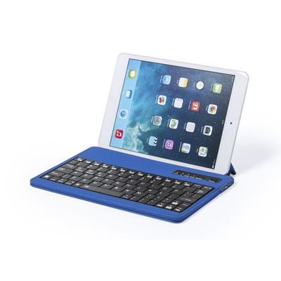 Support clavier bluetooth en simili cuir Tryell