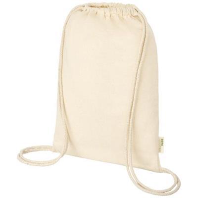 Sac à dos en coton biologique avec cordon 5L Arist