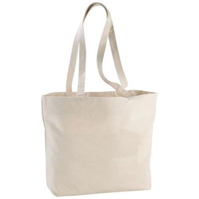 Sac Shopping zippé coton 320 g/m² Ningo