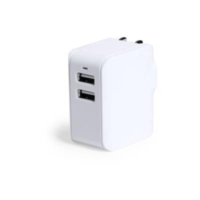 Adaptateur Voyage en matière ABS Dubas