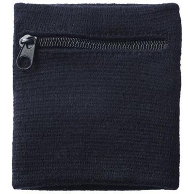 Poignet éponge en coton avec zipper Bistus