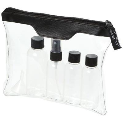 Trousse de toilette de 4 flacons en PP Apleco