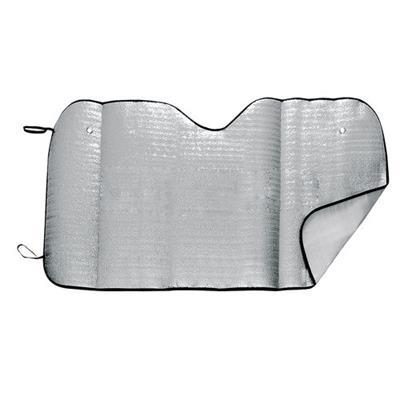 Pare-Soleil en aluminium de face en argent Jumdo