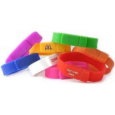 Clé USB bracelet silicone Chicago