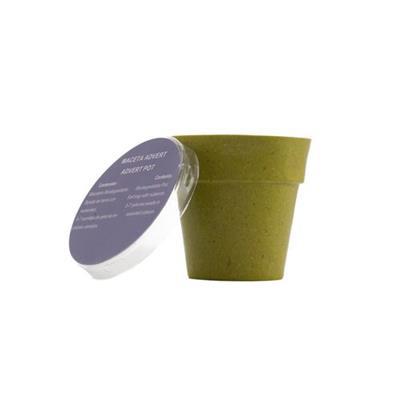 Pot de Fleurs de 6,5 cm biodégradable Avertz