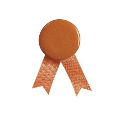 Pin's ruban de 1,8 cm en plastique Solidarioto