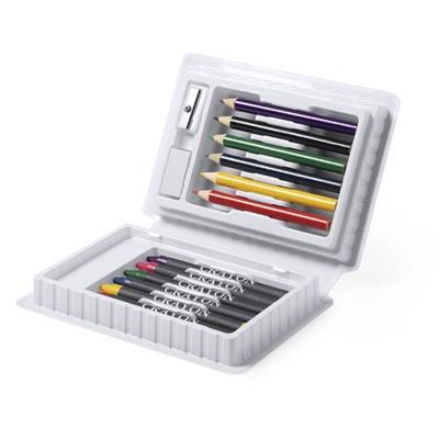 Ensemble de 14 pièces fournitures scolaires Cloon