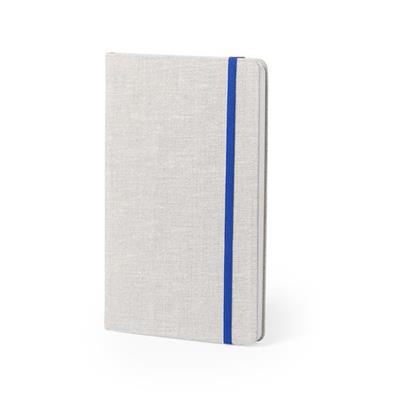 Carnet en polyester avec élastique Gursy