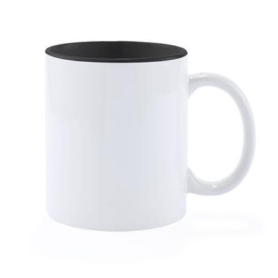 Tasse en céramique de couleur blanc Loomta