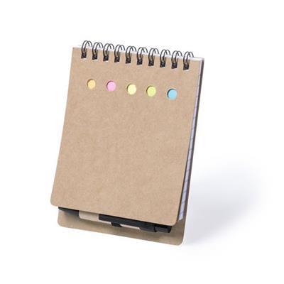 Bloc-notes Adhésif en carton recyclé Dissyer