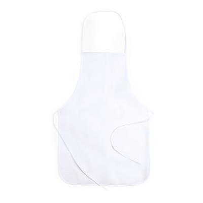 Tablier de cuisine blanc en plastique PP Sarsuc
