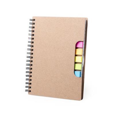 Bloc-notes en carton format A5 recyclé Henika
