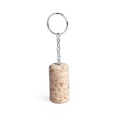 Porte-clés œnologue en liège naturel Telson