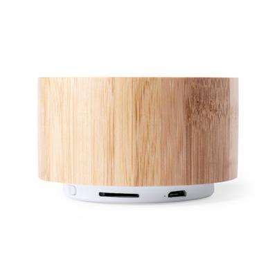 Haut-parleurs compact Bluetooth en bambou Wenzel
