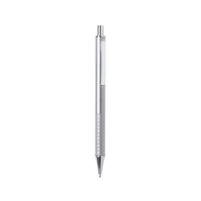 Stylo en ABS encre bleue aux détails chromés Tokal