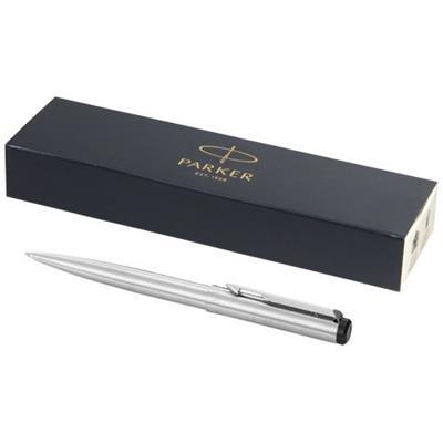 Stylo bille simple en acier inoxydable Vectora