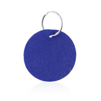 Porte-clés rond classique en feutrine Niclasy