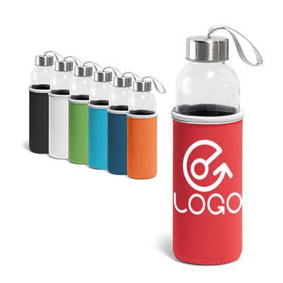 Gourde 520ml en verre petite lanière Vidro