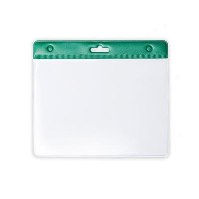 Porte-badge en matière PVC bicolore Calter