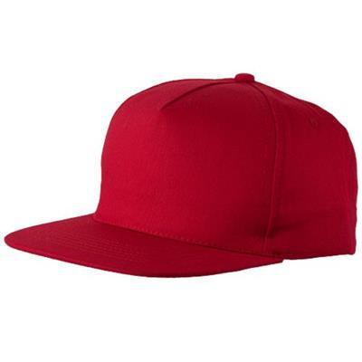 Casquette visière plate stylée en coton Basello