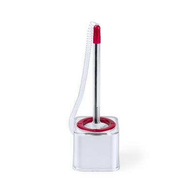 Stylo avec base transparente design bicolore Henko