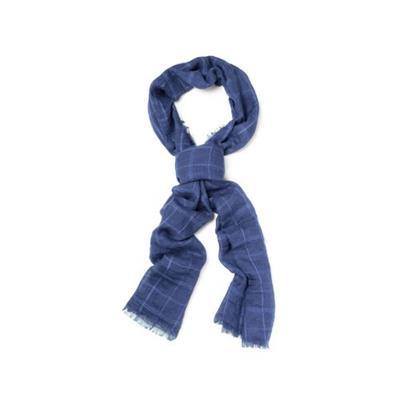 Foulard long et élégant à carreaux Mirtois