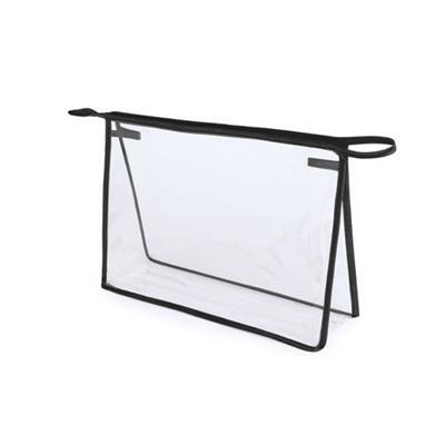 Nécessaire polyvalent en PVC transparent Lotus
