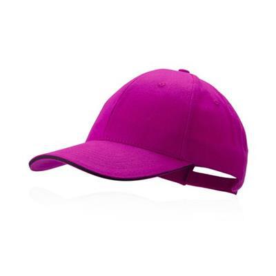 Casquette 6 panneaux en coton original Rubel